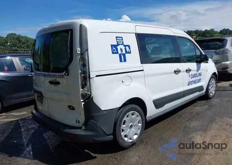 2015 Ford Transit Connect Xl z USA, uszkodzony, nr VIN NM0LS7E79F1219397